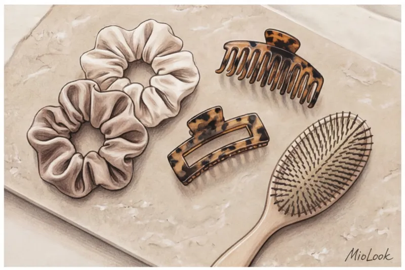 Безопасные и стильные прически для декрета (чтобы ребенок не тянул за волосы) - 5