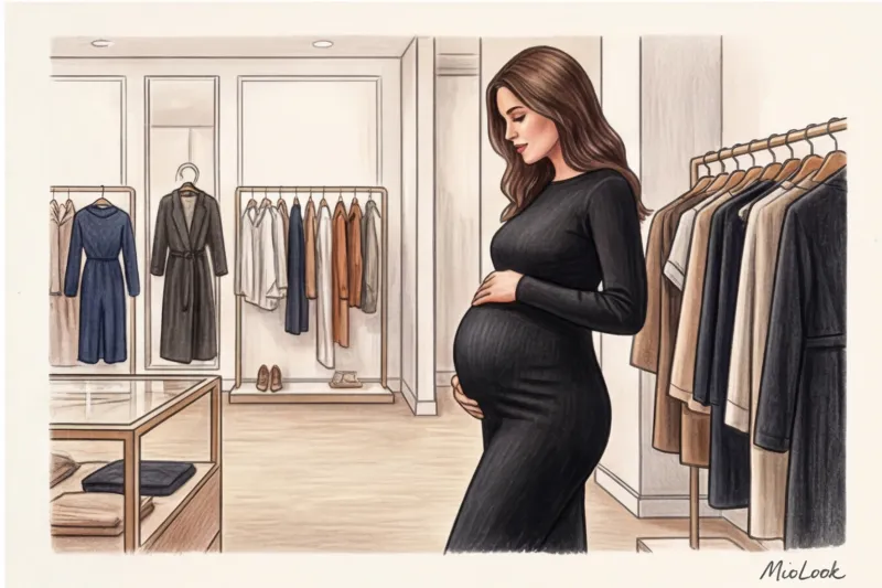 Какие добеременные платья подойдут для беременных: фасоны и ткани - 9