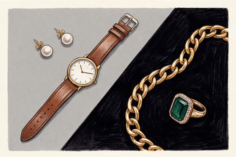 Какие украшения взять с собой на работу, чтобы вечером пойти на свидание - 8