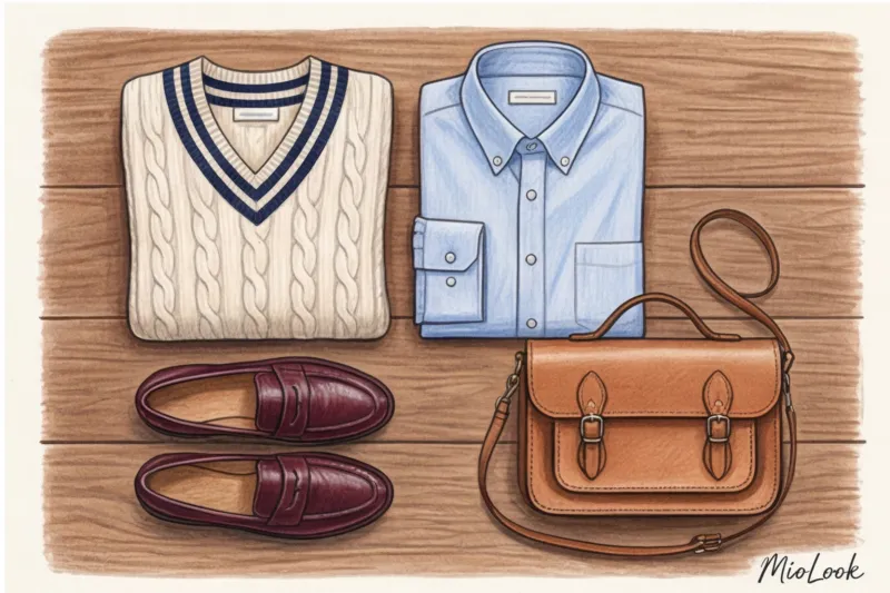 Стиль преппи: эстетика элитных колледжей в повседневном гардеробе - 9