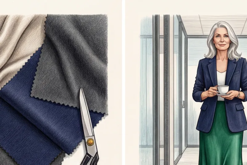 Деловой гардероб для женщины 50 лет: статусная одежда для офиса - 2