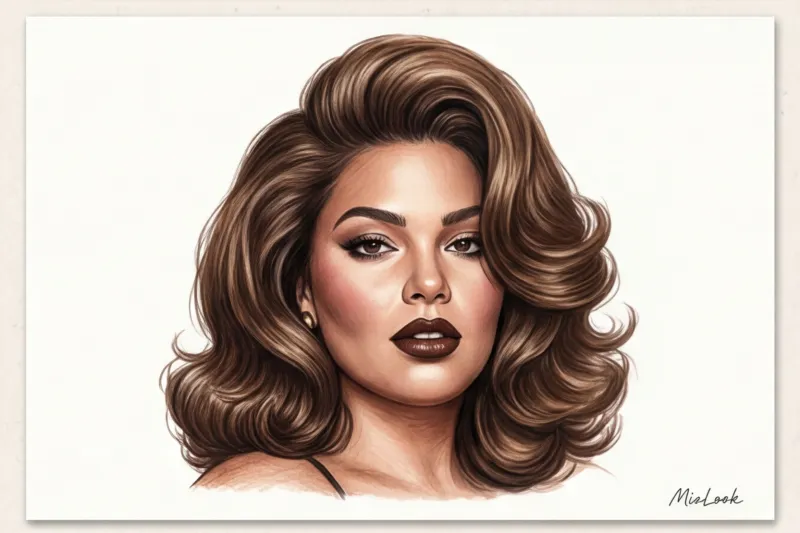 Эстетика Mob Wife для plus-size: как адаптировать тренд для пышных форм - 5