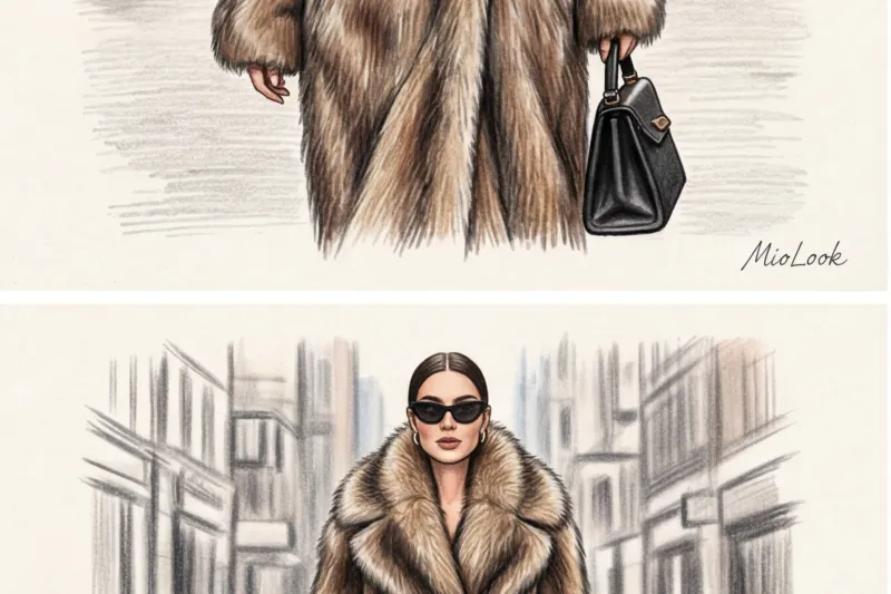 Какую шубу выбрать для образа Mob Wife: от винтажа до современного эко-меха - 4