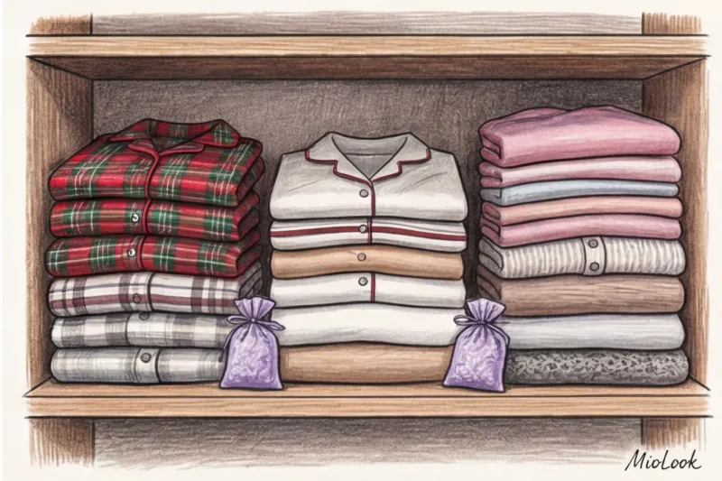 Теплые пижамы на зиму: фланель, флис или футер — что выбрать? - 6