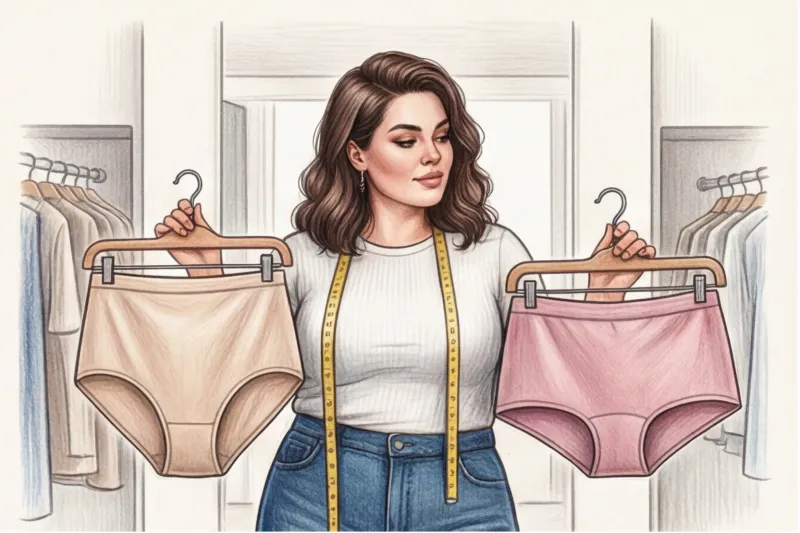 Женские трусы больших размеров: как выбрать удобную базу