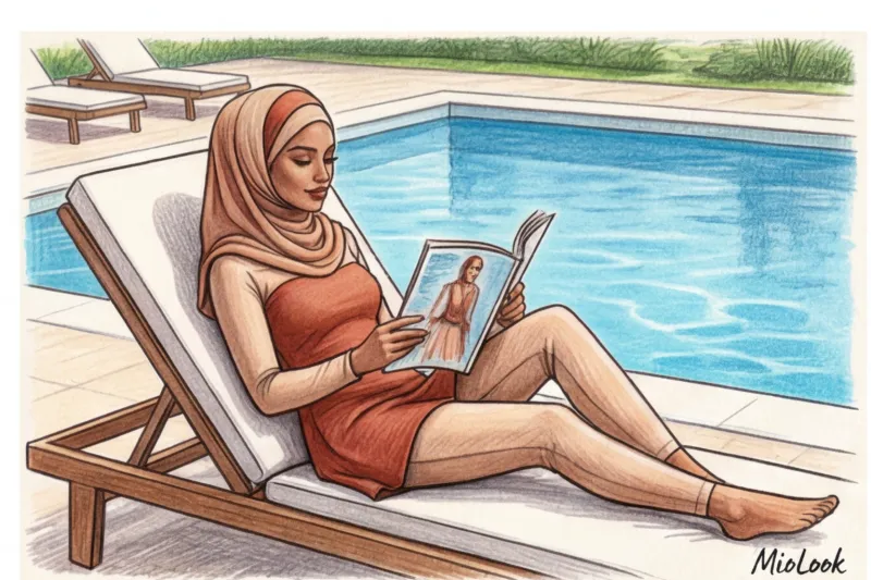 Beach Hijab: How to Choose a Stylish Beach Wear