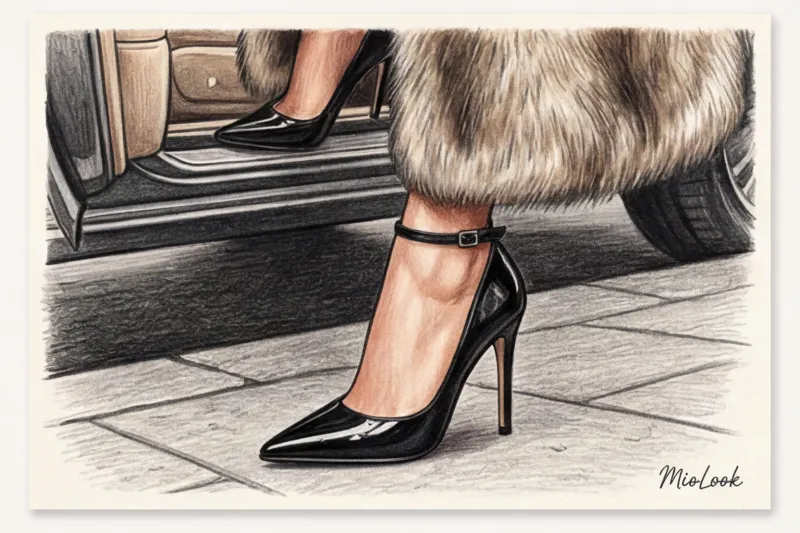 Обувь в стиле Mob Wife: от высоких кожаных сапог до туфель на шпильке - 8