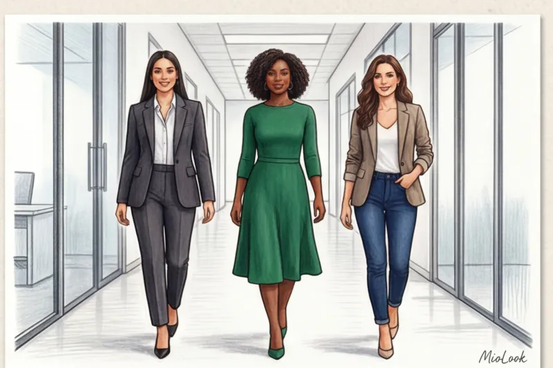 Как спланировать образы на рабочую неделю и сэкономить время утром - 3