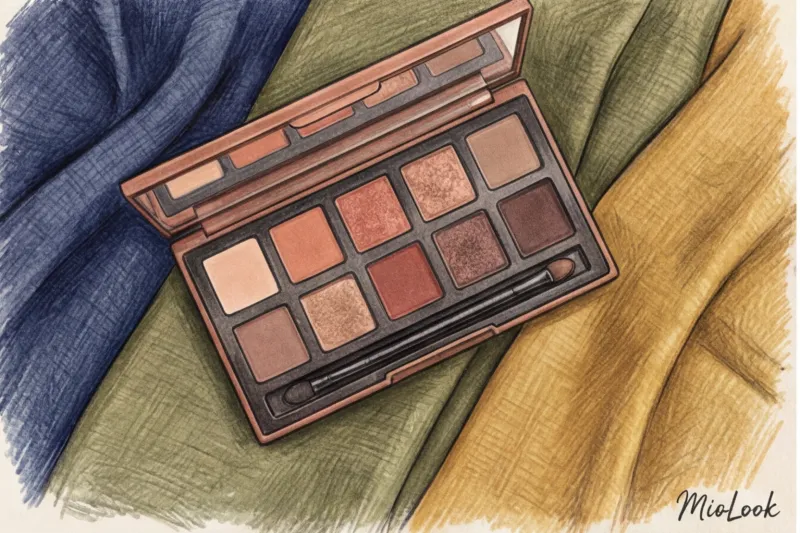 Акцент на глаза: правила выразительного макияжа при ношении платка - 4