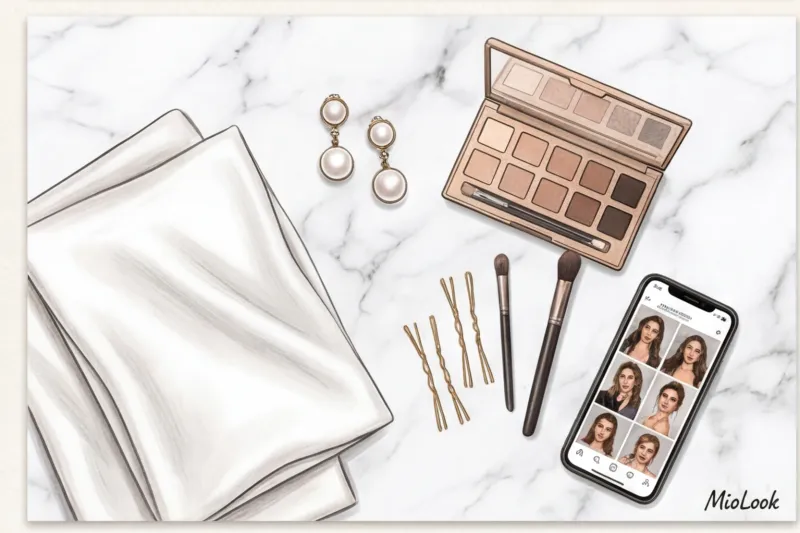 Подбор свадебного образа: прическа и макияж для невесты онлайн - 4