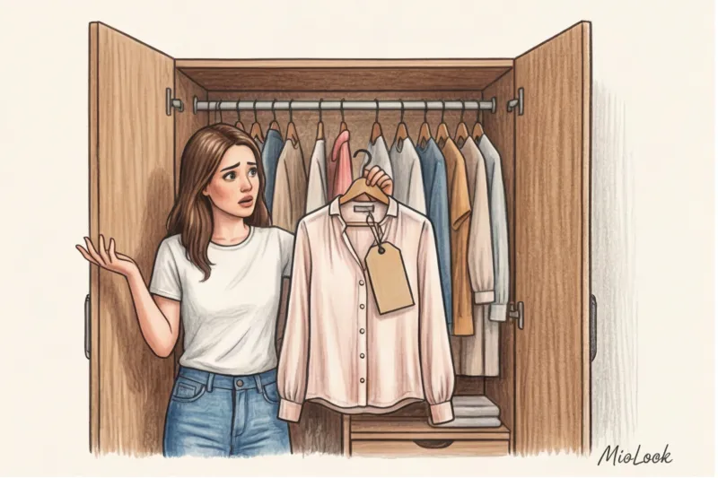 Речі з бирками у шафі: що робити з такими покупками