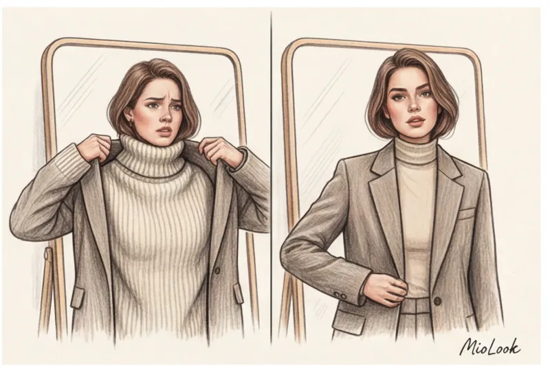 What to wear with a turtleneck for women: the secrets of layering