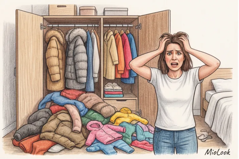 Сезонна зміна гардеробу: як швидко розібрати речі