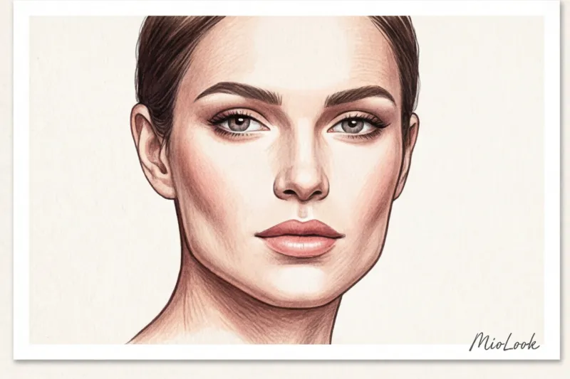 Прямоугольное лицо: визуальная коррекция с помощью украшений и горловин - 8