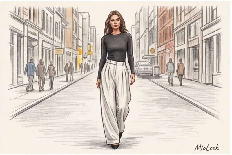 Тип фигуры «Перевернутый треугольник»: как смягчить линию плеч с помощью ИИ - 9