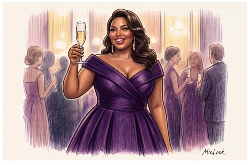 Вечерняя мода Plus Size: лучшие выходы звезд и советы по выбору платья - 7