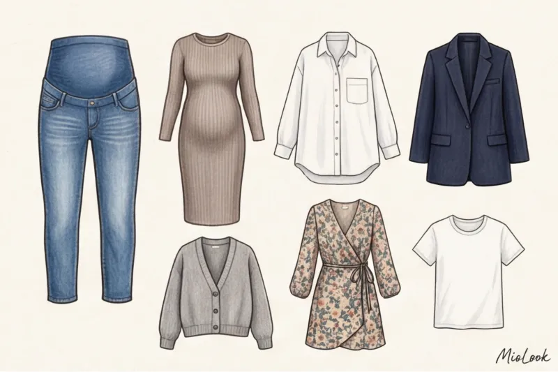 Микрокапсула для беременных: стильный мини-гардероб без лишних трат - 2