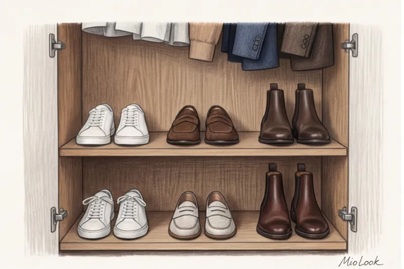 Basic Men's Shoes: 5 Pairs for Every Season