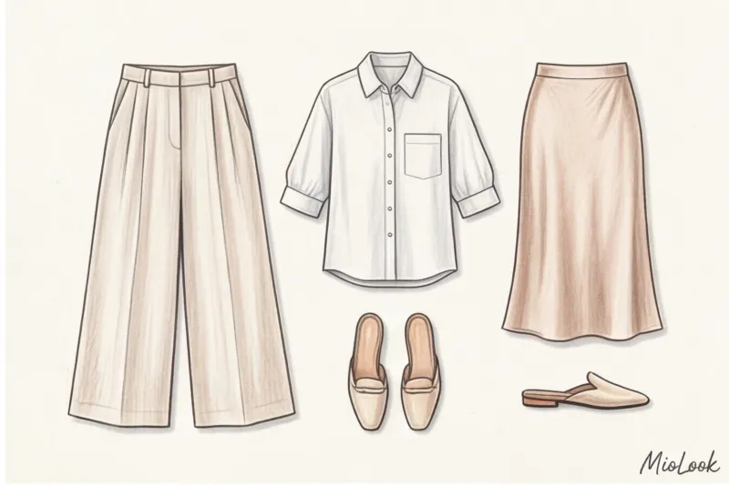 Скромная одежда на лето: как подобрать закрытые образы для жары с помощью ИИ - 3