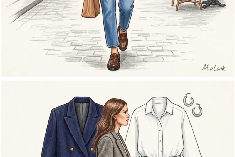 Как сочетать винтажную одежду с современными вещами - 4