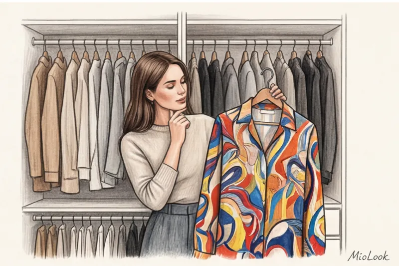 Абстракция и тай-дай: как интегрировать сложные арт-принты в капсулу - 8