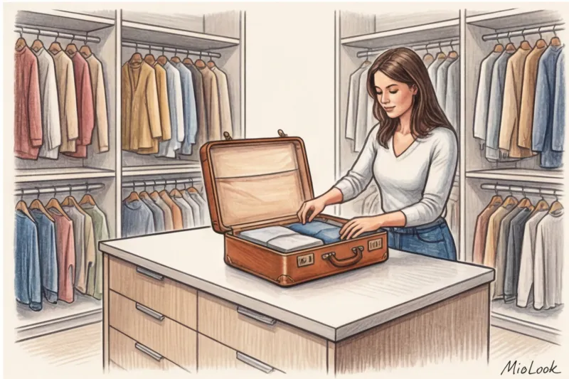 Остров в гардеробной: кому он нужен и какие размеры предусмотреть - 9