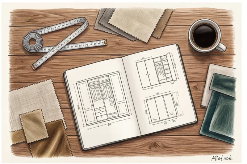 Двери для гардеробной: раздвижные, распашные или шторы? - 6