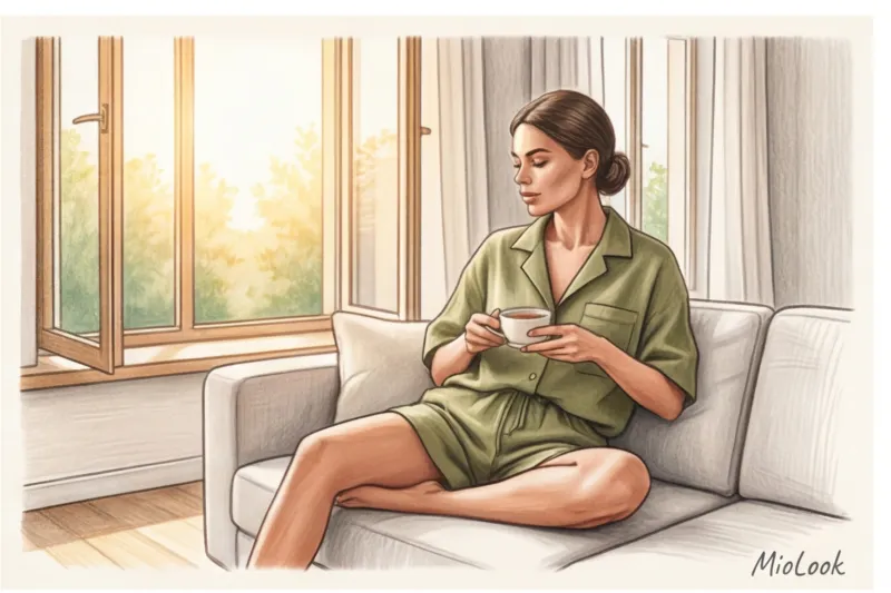 Летняя домашняя одежда: в чем ходить дома в жару - 3