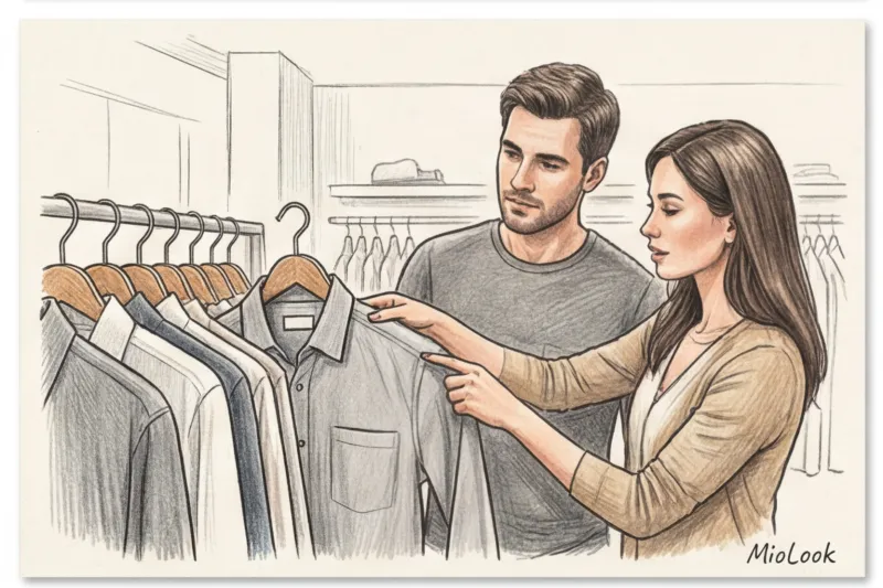 Идеальная мужская рубашка: как подобрать размер, воротник и ткань - 5