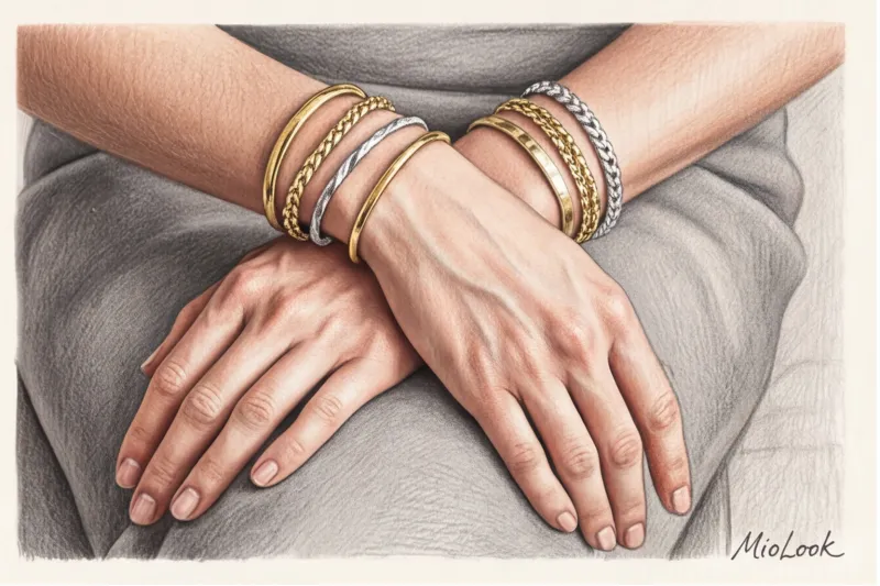 Gold or silver by color type: how to choose the metal