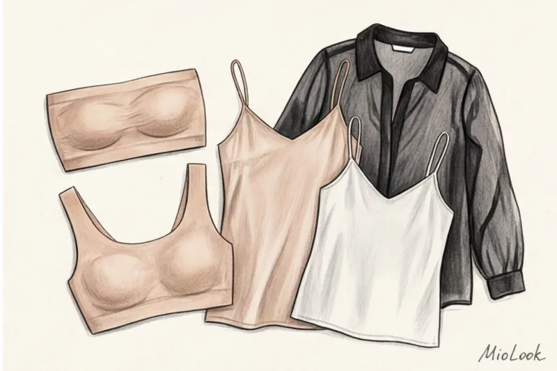 Полупрозрачные фактуры: как носить кружево, сетку и органзу в повседневных луках - 6