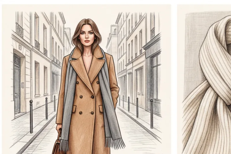 How to Tie a Scarf on a Coat: 10 Stylish Ways