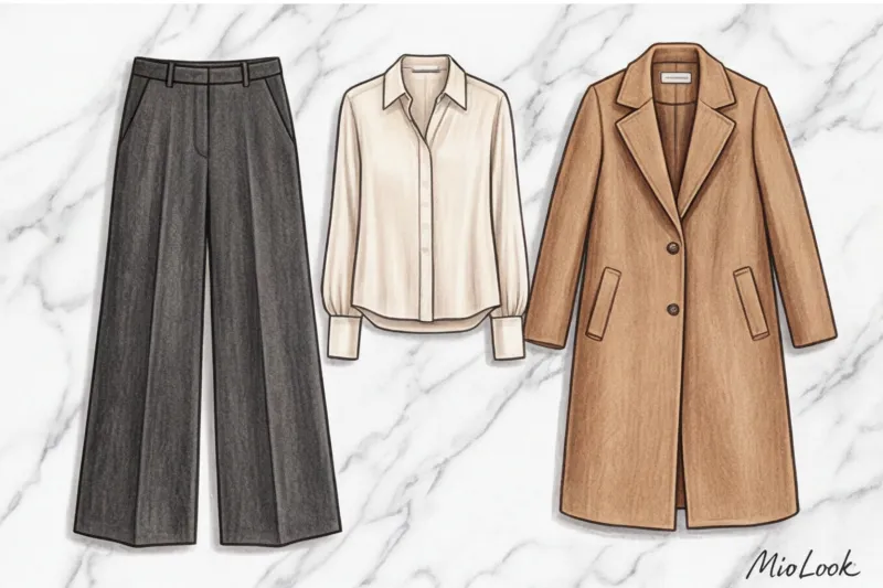 Базовый гардероб для высоких девушек: подбор идеальных пропорций с помощью нейросети - 8