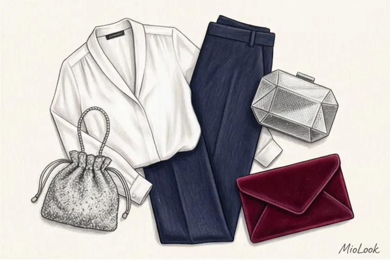 От шоппера к клатчу: как замена сумки меняет настроение всего лука - 2