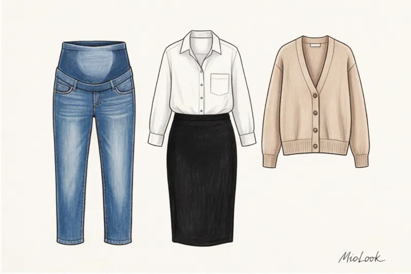 Стиль во время беременности: гардероб для будущих мам - 3