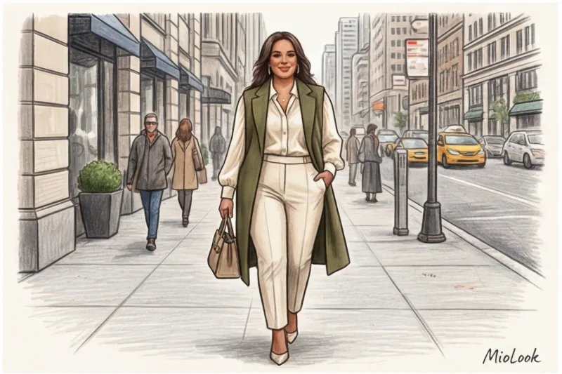 Базовый гардероб для полных женщин 30 лет: корректируем фигуру стильно - 4