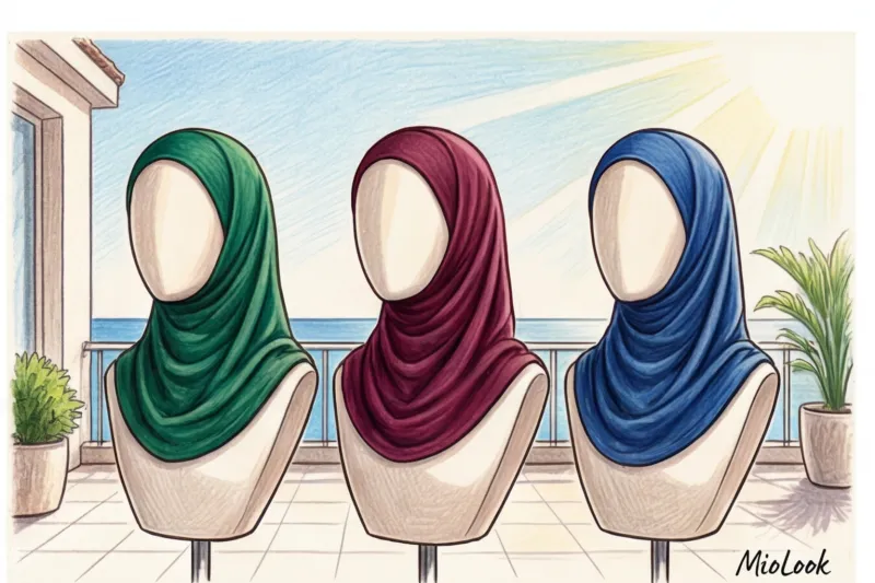 Купальный хиджаб и шапочки: стильные головные уборы для пляжа - 3