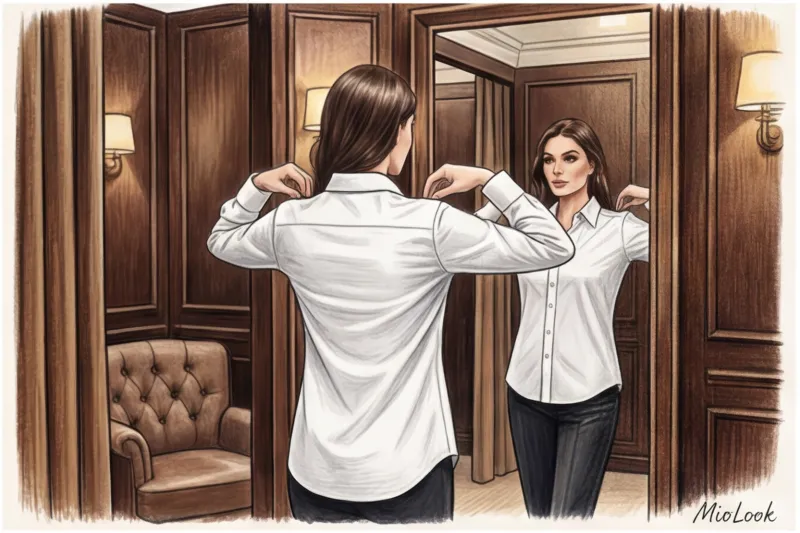 Идеальная белая рубашка: материалы, крой и посадка премиум-класса - 4