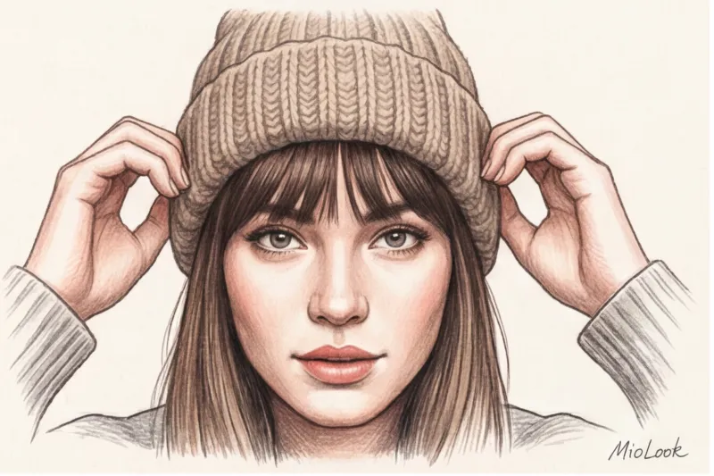 How to Wear a Hat with Bangs: Stylists' Tips