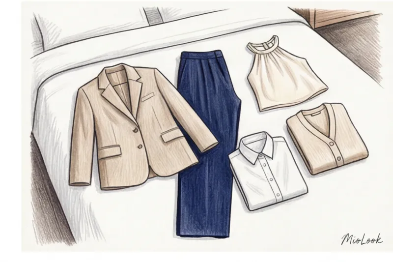 Летняя капсула для деловой поездки: что надеть в жару - 7