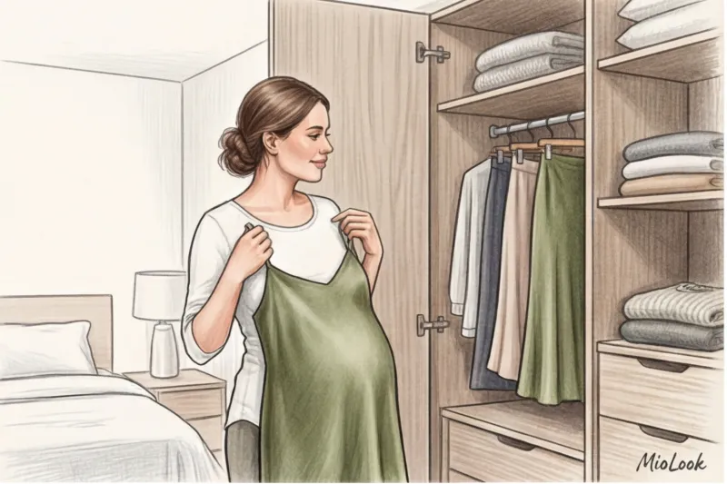 Как носить обычные юбки беременным: стильно и удобно