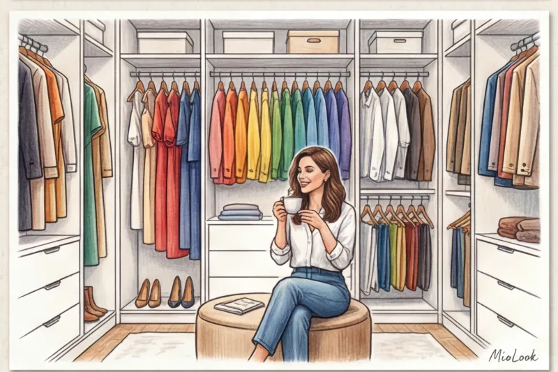 Как спланировать образы на рабочую неделю и сэкономить время утром - 5