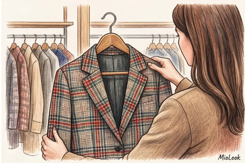 Разновидности клетки в одежде: тартан, виши, гусиная лапка и их сочетания - 6