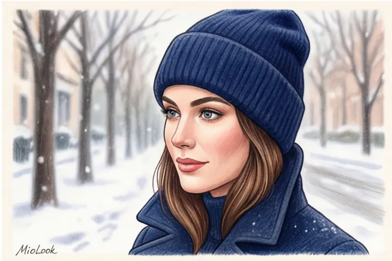 Как выбрать цвет шапки и шарфа по цветотипу и оттенку волос - 9