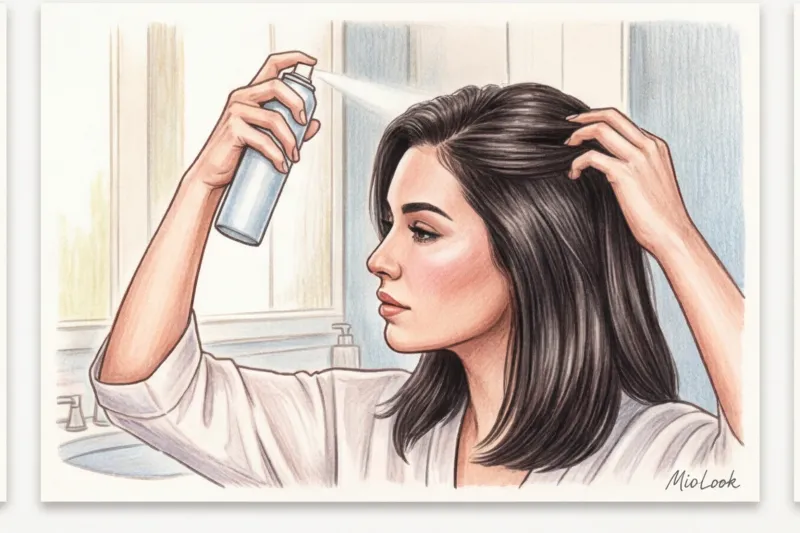 Нет времени помыть голову: 7 быстрых причесок на грязные волосы - 8