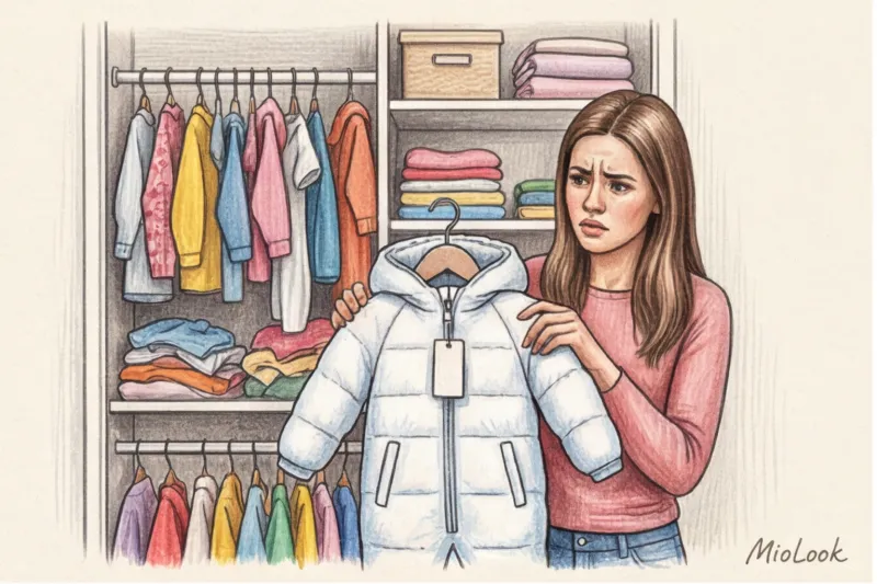 Разбор детского гардероба: что делать с малыми вещами