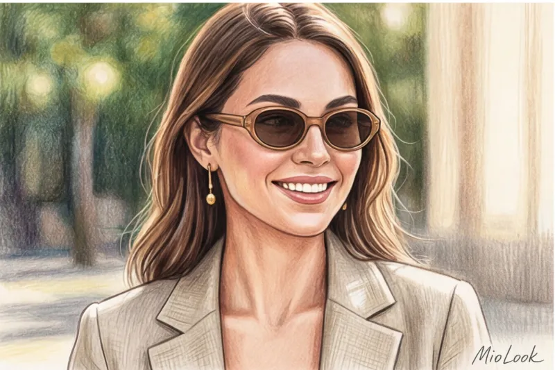 Лицо ромб (бриллиант): какие оправы и серьги сбалансируют скулы - 7