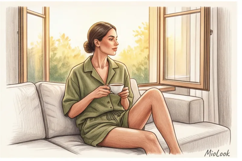 Летняя домашняя одежда: в чем ходить дома в жару - 9