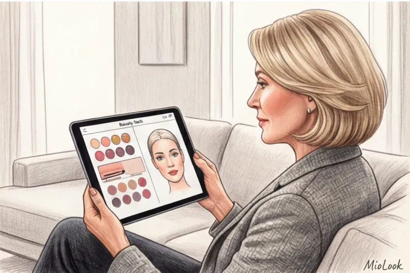 Возрастной лифтинг-макияж: как подобрать освежающий образ онлайн - 8