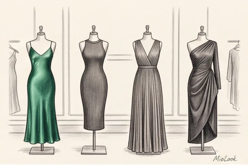 Вечерние и нарядные платья для беременных на особый случай - 2